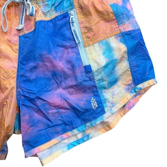 Free People Movement Glow & Gather Running Shorts Multicolored Lined Size Small - Picture 7 of 9